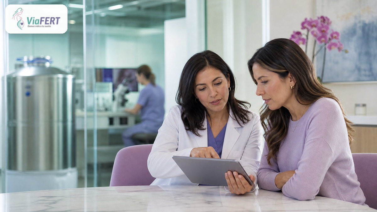 Fertility-preservation and cryopreservation consultation at ViaFERT